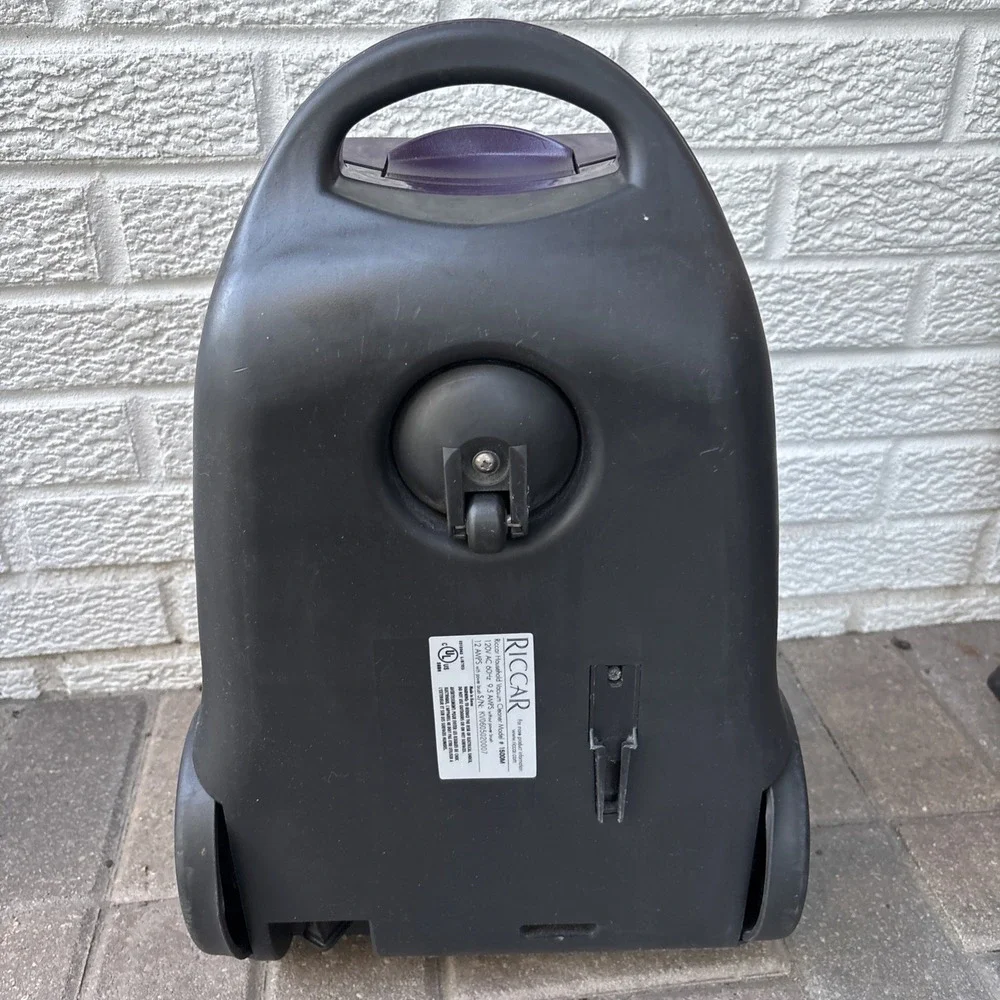 Ricarr 1500 M HEPA Purple Canister Vacuum Cleaner Only- No Attachments
